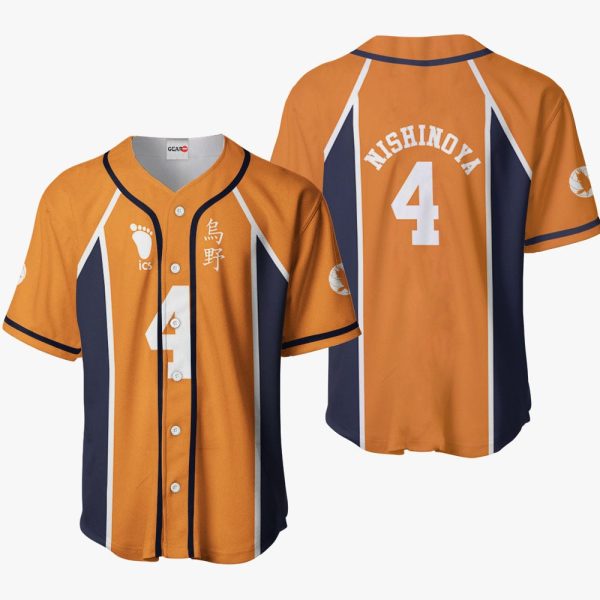 Anime Yuu Nishinoya Baseball Jersey For Men and Women Jezsport.com