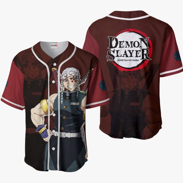 Anime Tengen Uzui Baseball Jersey For Men and Women Jezsport.com