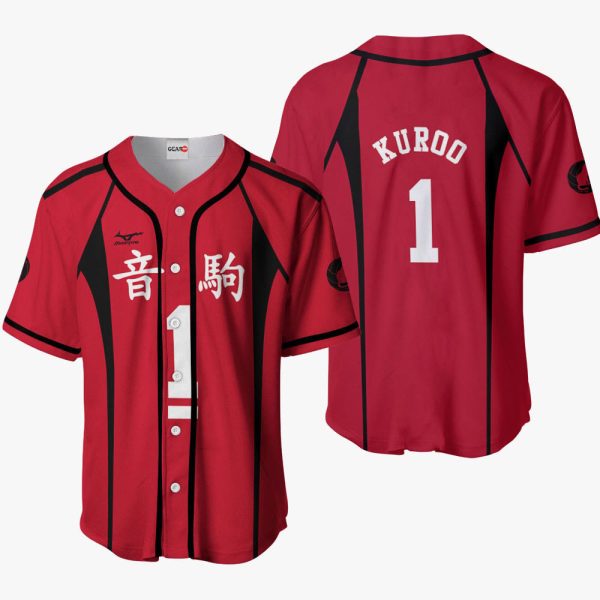 Anime Tetsurou Kuroo Baseball Jersey For Men and Women Jezsport.com