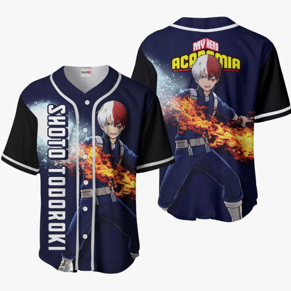 Anime Shoto Todoroki Baseball Jersey For Men and Women Jezsport.com