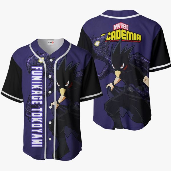 Anime Fumikage Tokoyami Baseball Jersey For Men and Women Jezsport.com