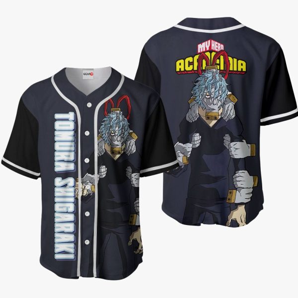 Anime Tomura Shigaraki Baseball Jersey For Men and Women Jezsport.com