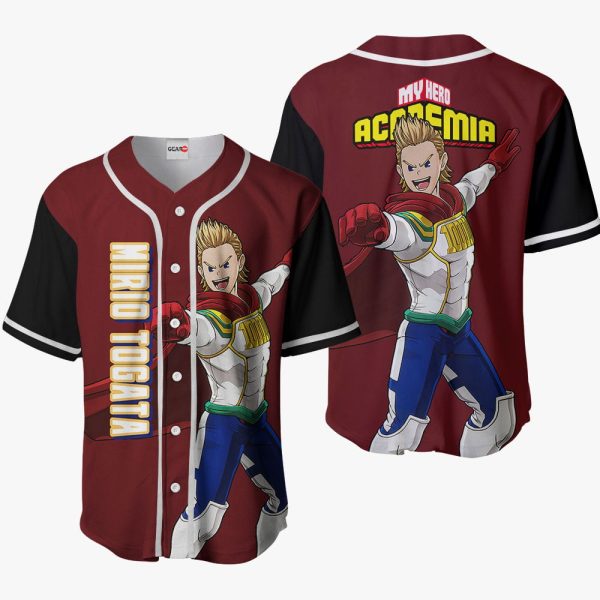 Anime Mirio Togata Baseball Jersey For Men and Women Jezsport.com