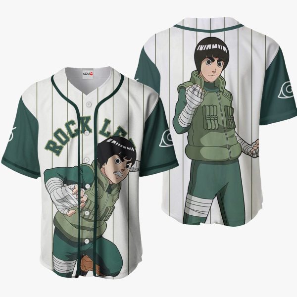 Anime Rock Lee Baseball Jersey For Men and Women Jezsport.com