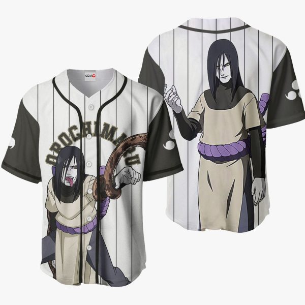 Anime Orochimaru Baseball Jersey For Men and Women Jezsport.com