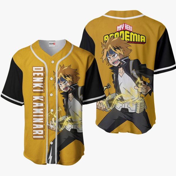 Anime Denki Kaminari Baseball Jersey For Men and Women Jezsport.com