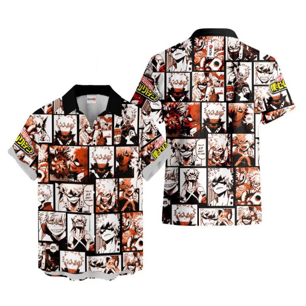 Katsuki Bakugo Hawaiian Shirt, Summer Shirt For Men and Women Jezsport.com