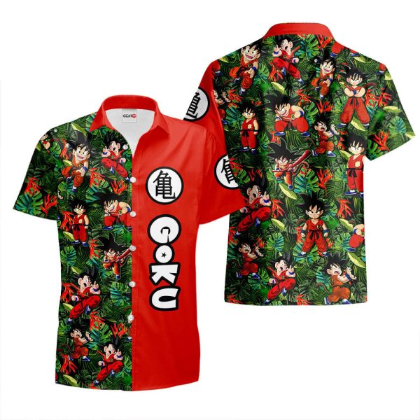 Dragonball Goku Kid Hawaiian Shirt, Summer Shirt For Men and Women Jezsport.com