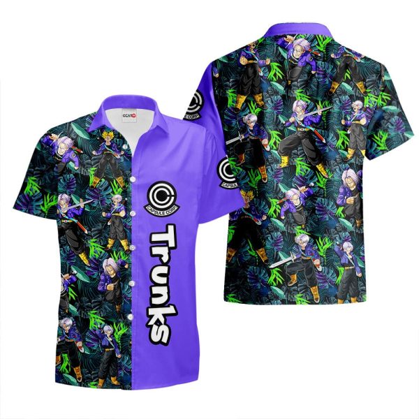 Dragonball Trunks Hawaiian Shirt, Summer Shirt For Men and Women Jezsport.com