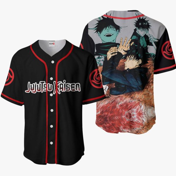 Anime Megumi Fushiguro Baseball Jersey For Men and Women Jezsport.com