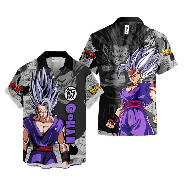 Dragonball Gohan Beast Hawaiian Shirt, Summer Shirt For Men and Women Jezsport.com