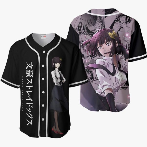 Anime Akiko Yosano Baseball Jersey For Men and Women Jezsport.com