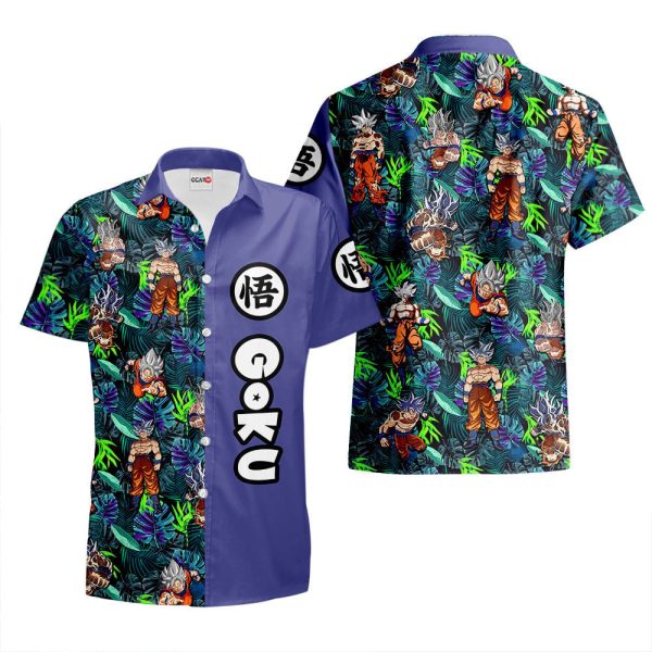 Dragonball Goku Ultra Instinct Hawaiian Shirt, Summer Shirt For Men and Women Jezsport.com