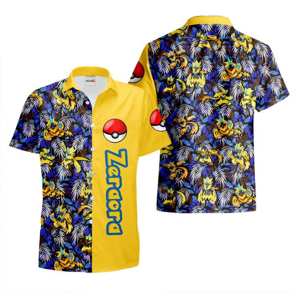 Pokemon Zeraora Hawaiian Shirt, Summer Shirt For Men and Women Jezsport.com