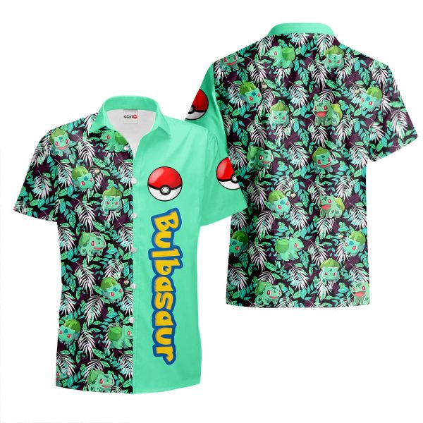 Pokemon Bulbasaur Hawaiian Shirt, Summer Shirt For Men and Women Jezsport.com