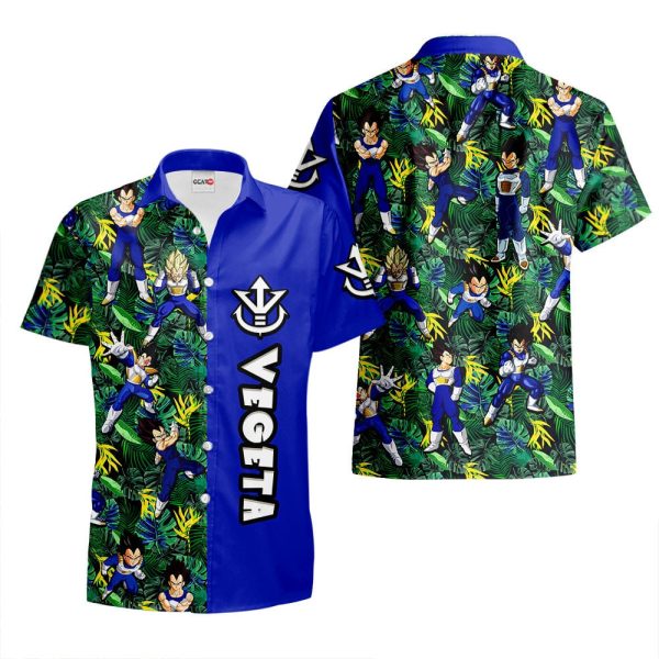 Dragonball Vegeta Hawaiian Shirt, Summer Shirt For Men and Women Jezsport.com