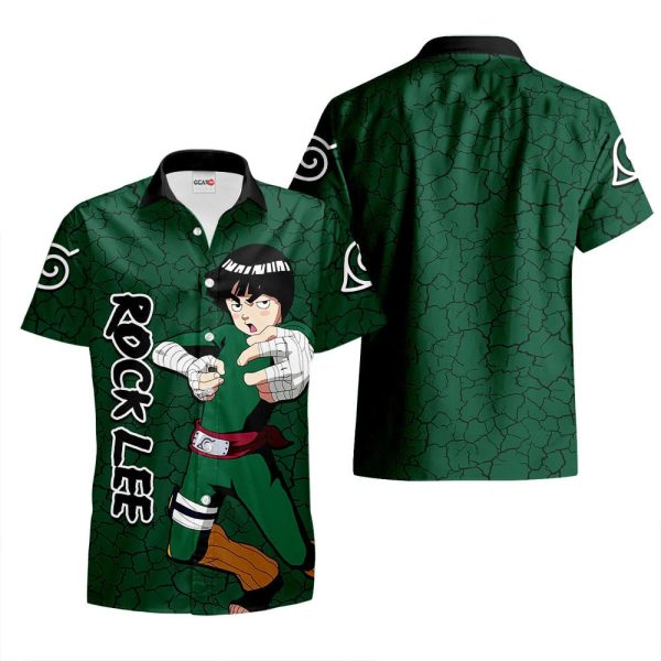 Rock Lee Hawaiian Shirt, Summer Shirt For Men and Women Jezsport.com