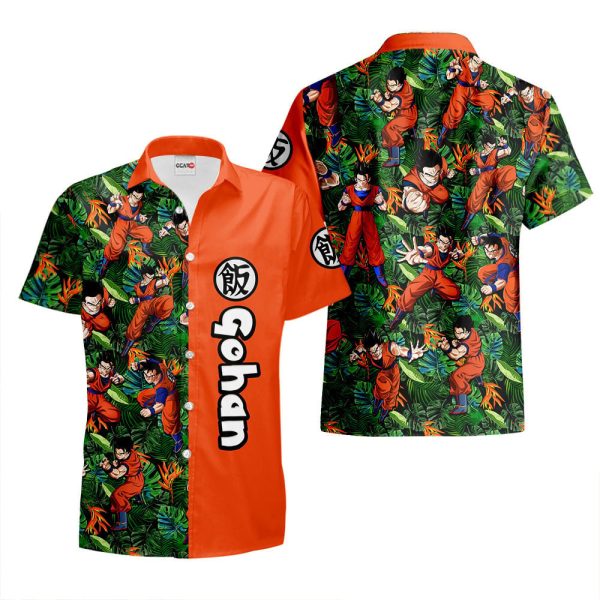 Dragonball Gohan Hawaiian Shirt, Summer Shirt For Men and Women Jezsport.com