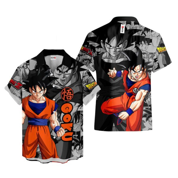 Dragonball Goku Hawaiian Shirt, Summer Shirt For Men and Women Jezsport.com