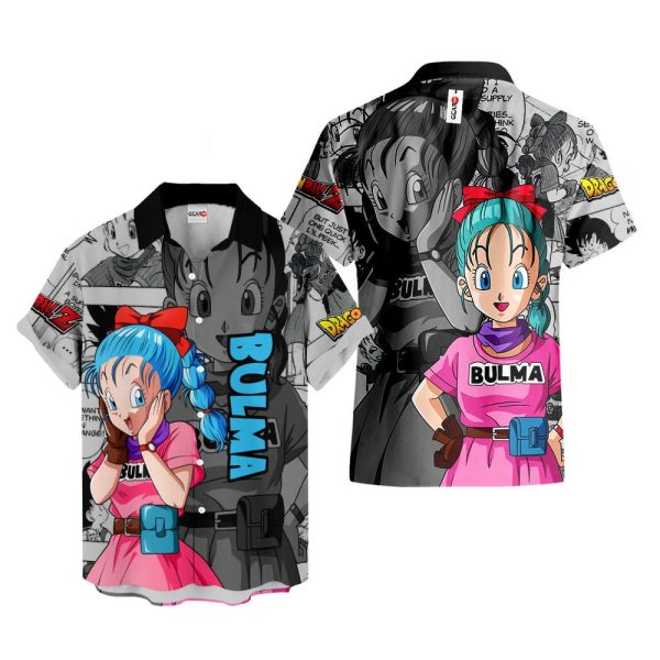 Dragonball Bulma Hawaiian Shirt, Summer Shirt For Men and Women Jezsport.com