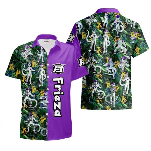 Dragonball Frieza Hawaiian Shirt, Summer Shirt For Men and Women Jezsport.com