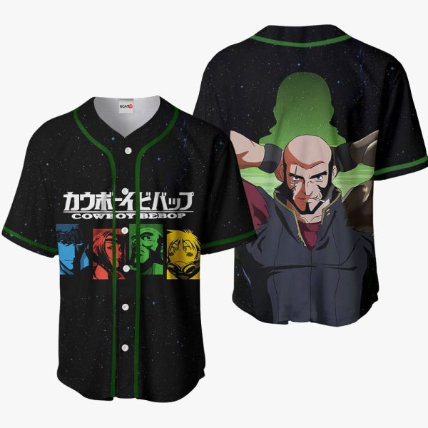 Anime Jet Black Baseball Jersey For Men and Women Jezsport.com