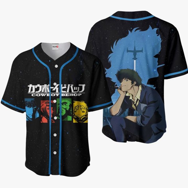 Anime Spike Spiegel Baseball Jersey For Men and Women Jezsport.com