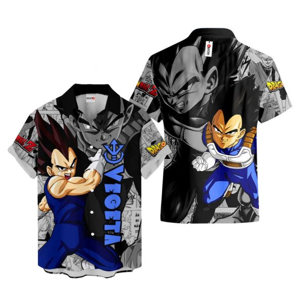 Dragonball Vegeta Hawaiian Shirt, Summer Shirt For Men and Women Jezsport.com