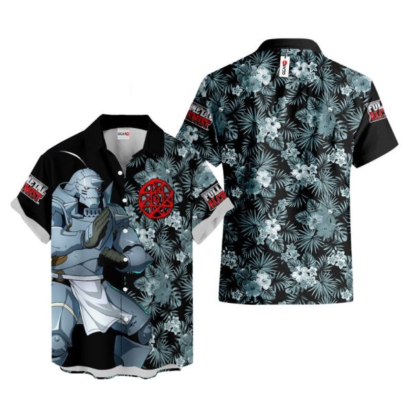 Alphonse Elric Hawaiian Shirt, Summer Shirt For Men and Women Jezsport.com