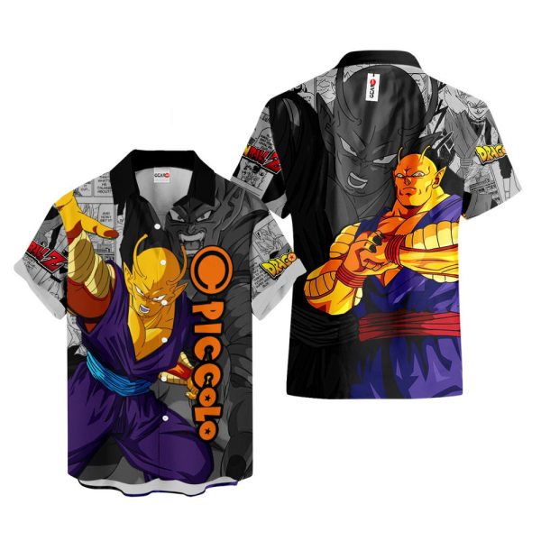 Dragonball Orange Piccolo Hawaiian Shirt, Summer Shirt For Men and Women Jezsport.com