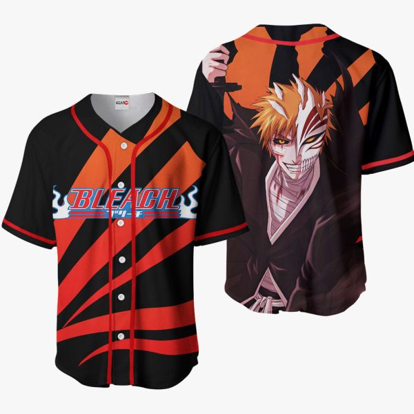 Anime Ichigo Kurosaki Baseball Jersey For Men and Women Jezsport.com