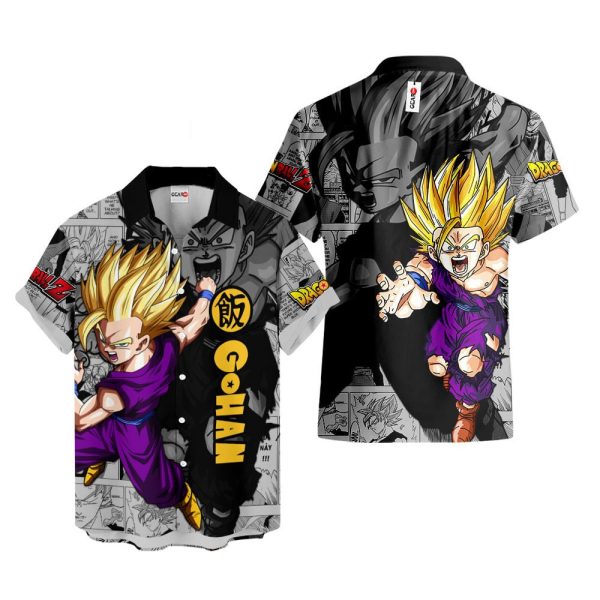 Dragonball Gohan Super Saiyan Hawaiian Shirt, Summer Shirt For Men and Women Jezsport.com