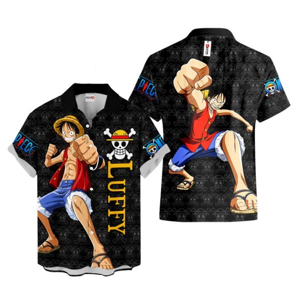 Anime One Piece Luffy Hawaiian Shirt, Summer Shirt For Men and Women Jezsport.com