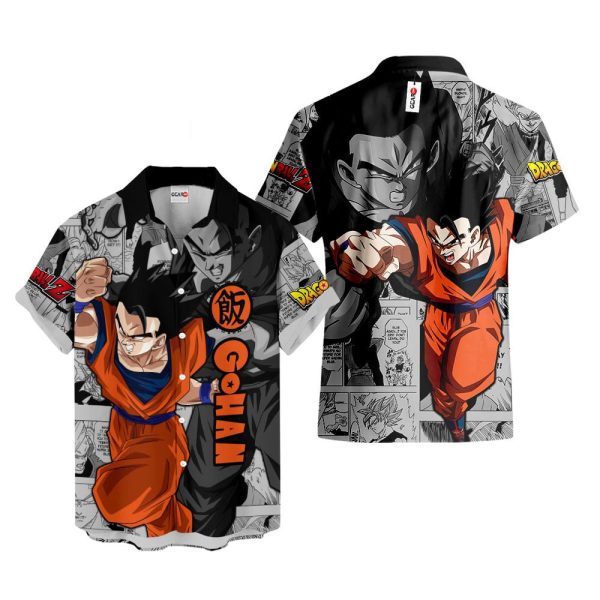 Dragonball Gohan Hawaiian Shirt, Summer Shirt For Men and Women Jezsport.com