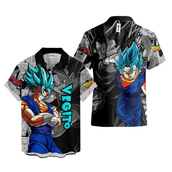 Dragonball Vegito Hawaiian Shirt, Summer Shirt For Men and Women Jezsport.com