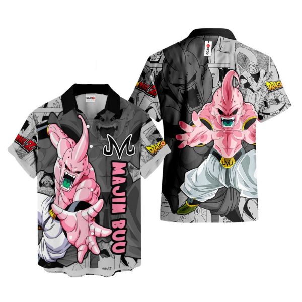 Dragonball Majin Buu Hawaiian Shirt, Summer Shirt For Men and Women Jezsport.com