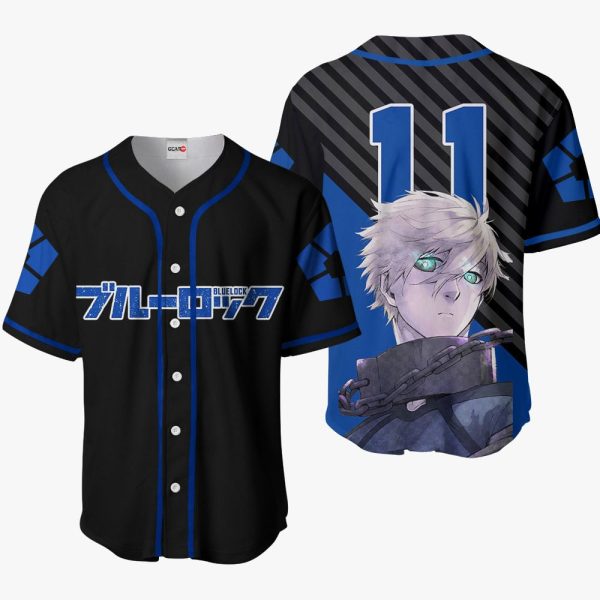 Anime Seishiro Nagi Baseball Jersey For Men and Women Jezsport.com