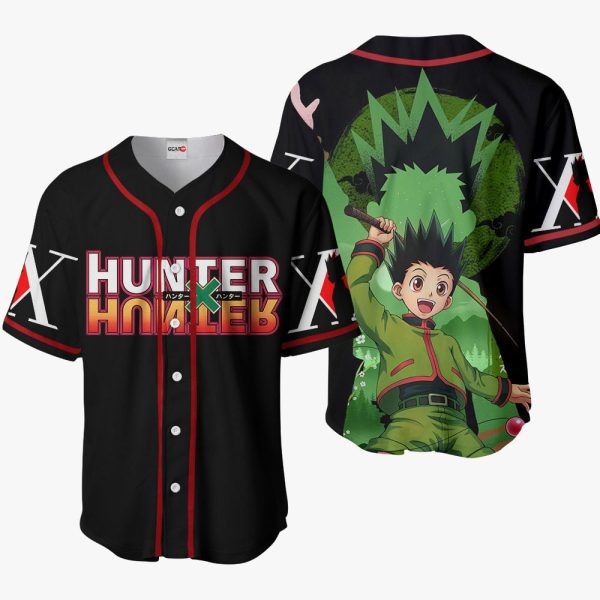 Anime Gon Freecss Baseball Jersey For Men and Women Jezsport.com