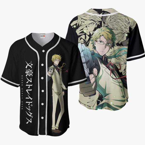 Anime Doppo Kunikida Baseball Jersey For Men and Women Jezsport.com