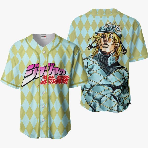 Anime Diego Brando Baseball Jersey For Men and Women Jezsport.com