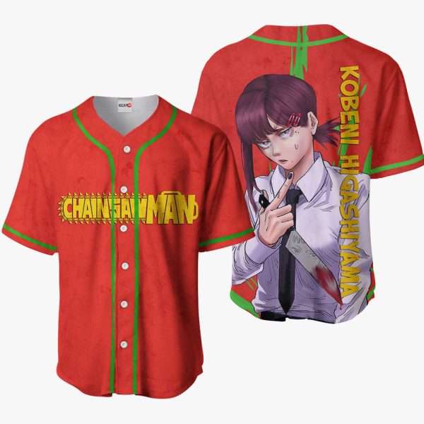 Anime Kobeni Higashiyama Baseball Jersey For Men and Women Jezsport.com