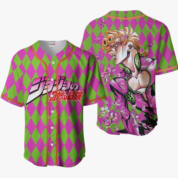 Giorno Giovanna Baseball Jersey For Men and Women Jezsport.com