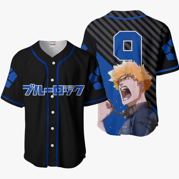 Anime Rensuke Kunigami Baseball Jersey For Men and Women Jezsport.com