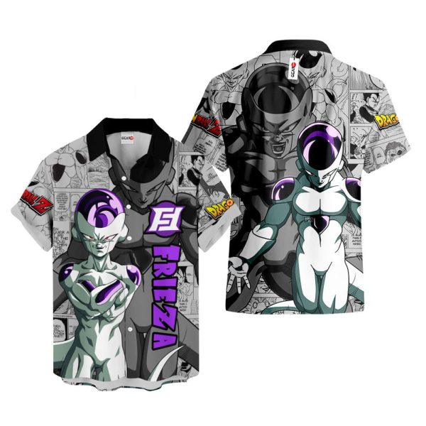 Dragonball Frieza Hawaiian Shirt, Summer Shirt For Men and Women Jezsport.com