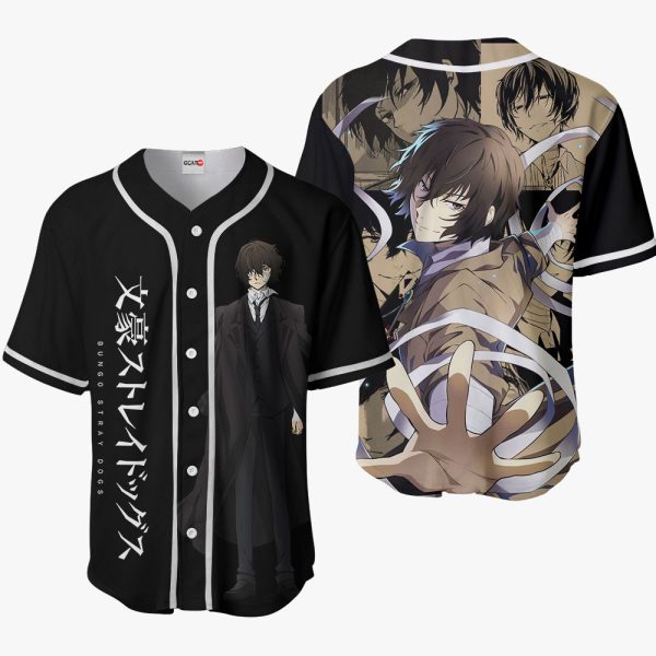 Anime Osamu Dazai Baseball Jersey For Men and Women Jezsport.com