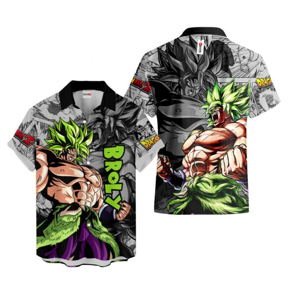 Dragonball Broly Hawaiian Shirt, Summer Shirt For Men and Women Jezsport.com