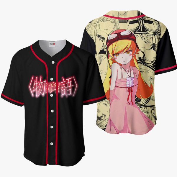 Anime Shinobu Oshino Baseball Jersey For Men and Women Jezsport.com