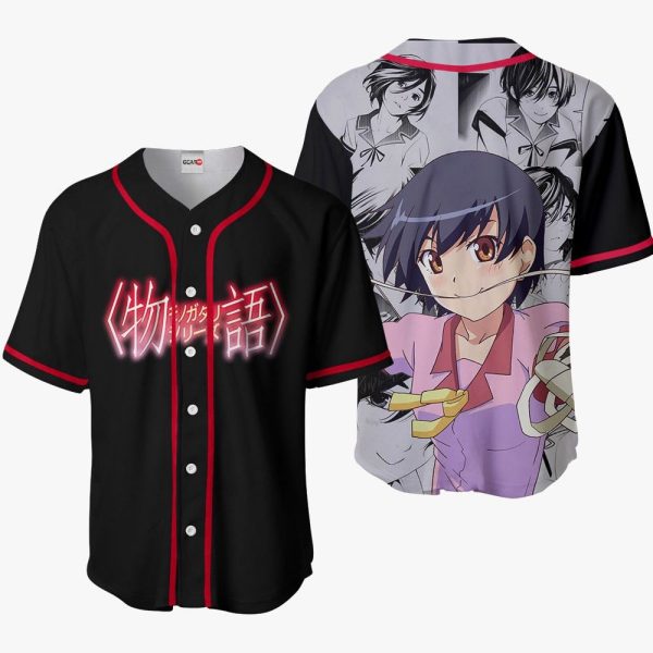 Anime Suruga Kanbaru Baseball Jersey For Men and Women Jezsport.com