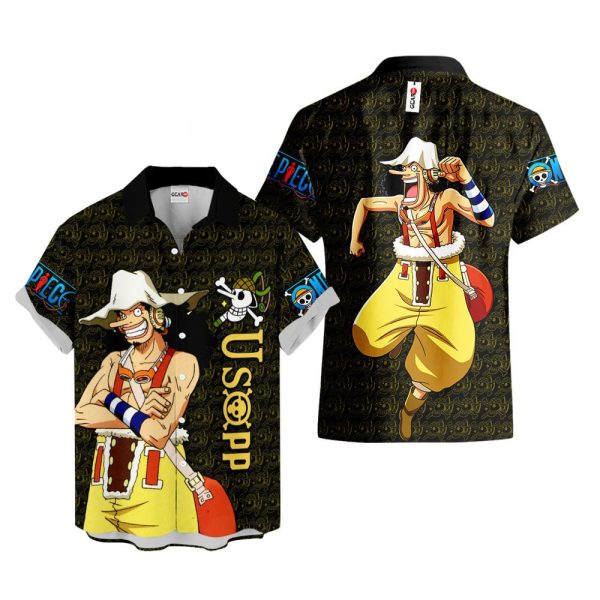 Anime One Piece Usopp Hawaiian Shirt, Summer Shirt For Men and Women Jezsport.com