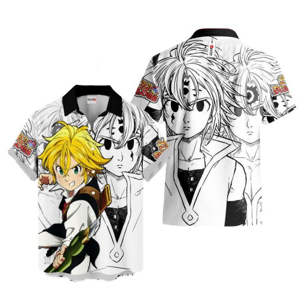 Meliodas Hawaiian Shirt, Summer Shirt For Men and Women Jezsport.com